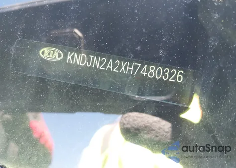 2017 Kia Soul z USA, uszkodzony, nr VIN KNDJN2A2XH7480326